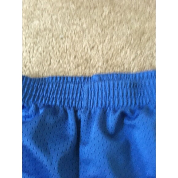Nike Boys Athletic Shorts Blue with Blue & White Side Stripes Size 5/6 - Picture 4 of 9